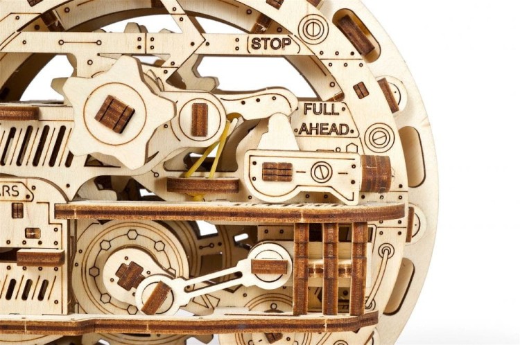 Jednokołowiec model mechaniczny do składania 300 el. Ugears 9