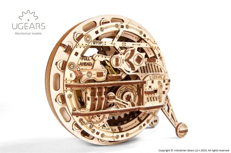 Jednokołowiec model mechaniczny do składania 300 el. Ugears 8