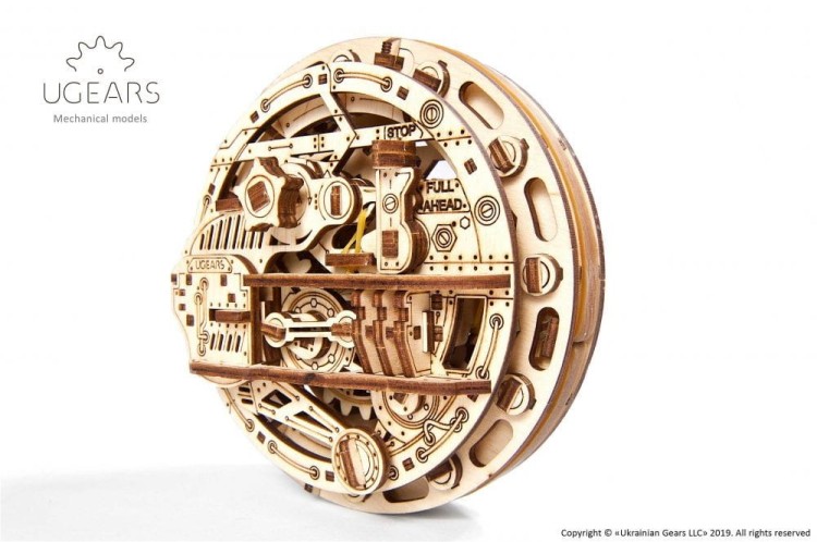 Jednokołowiec model mechaniczny do składania 300 el. Ugears 10