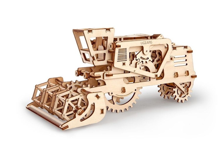 Kombajn żniwny model mechaniczny do składania 154 el. Ugears