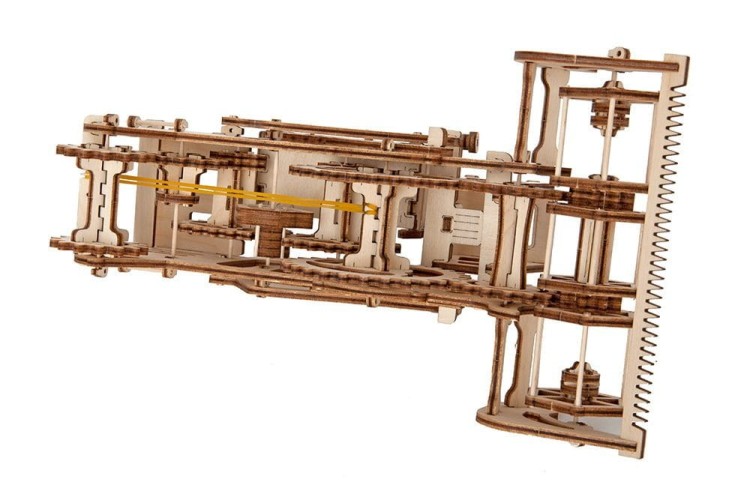 Kombajn żniwny model mechaniczny do składania 154 el. Ugears 4