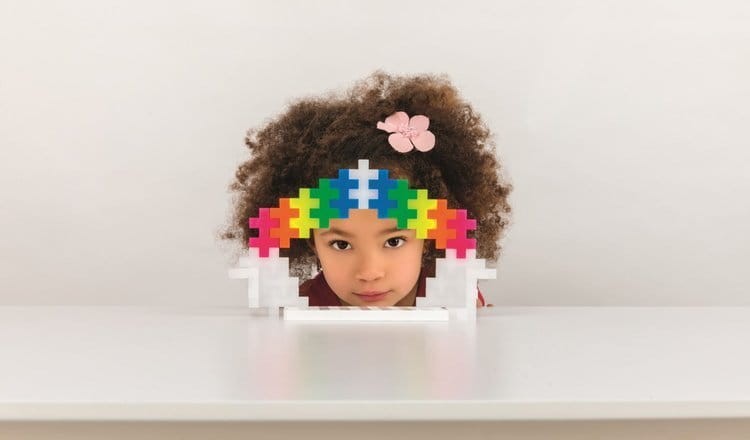 klocki plus-plus konstrukcyjne MIDI 100 elementów NEON 3