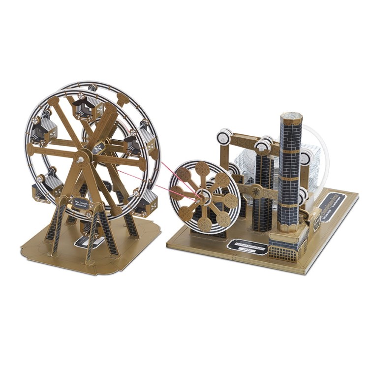 Diabelski młyn z maszyną parową - DIY - AstroMedia