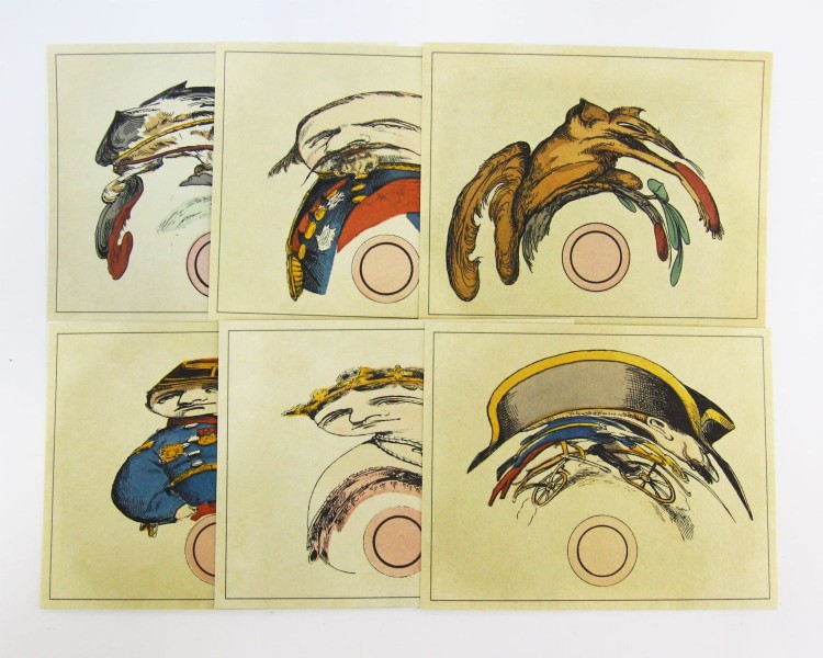 Anamorfoskop - przyrząd optyczny wygięte lustro Animation Toys 10