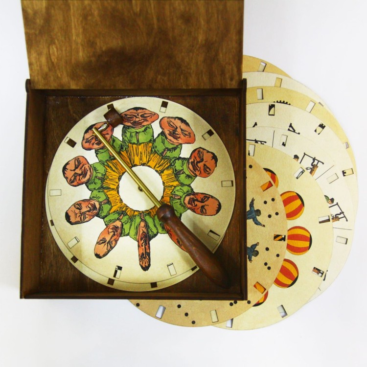 Fenakistiskop - animacje sprzed epoki kinowej - Animation Toys 5