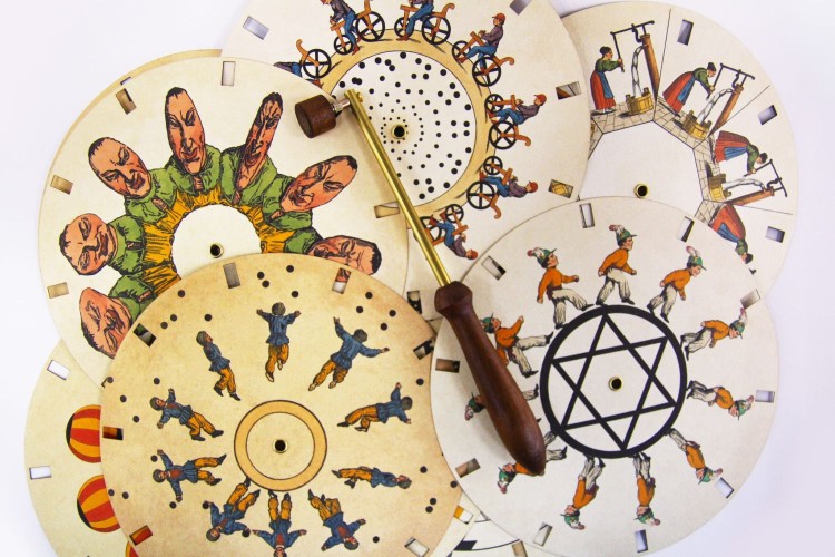 Fenakistiskop - animacje sprzed epoki kinowej - Animation Toys 6