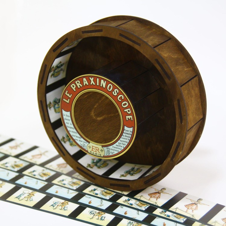 Praksinoskop - ruchome obrazy - Animation Toys 5