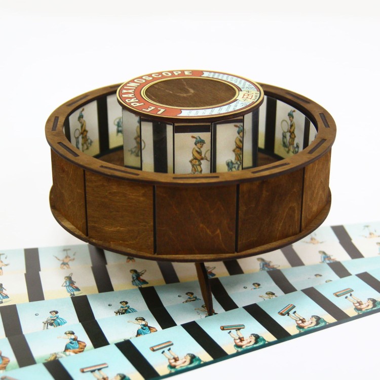 Praksinoskop - ruchome obrazy - Animation Toys