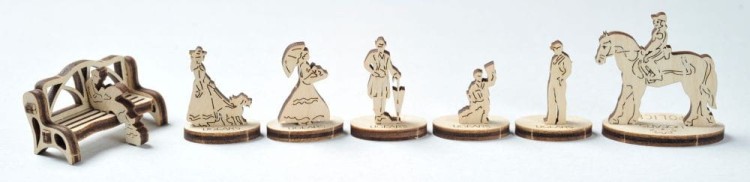 Linia tramwajowa model mechaniczny do składania 284 el. Ugears 2