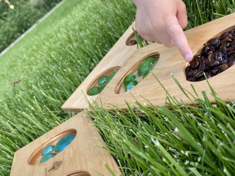 Domino sensoryczne 6 szt. Ence Pence XXL 3