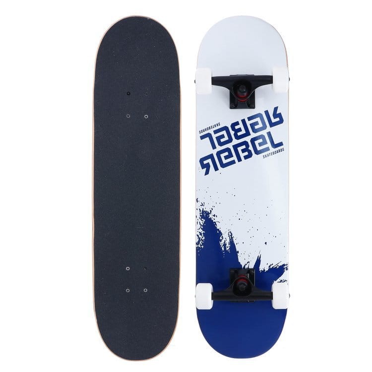Deskorolka Rebel Skateboards 8" niebieska 1