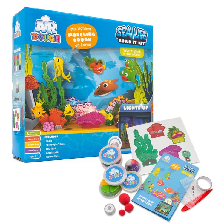 Zbuduj Ocean - ultralekka ciastolina Air Dough