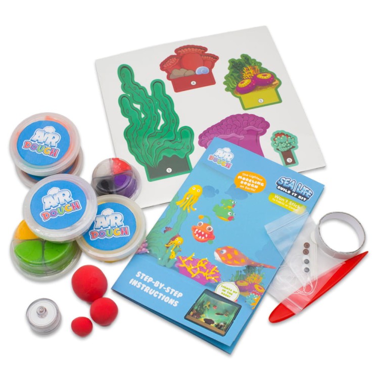 Zbuduj Ocean - ultralekka ciastolina Air Dough 1