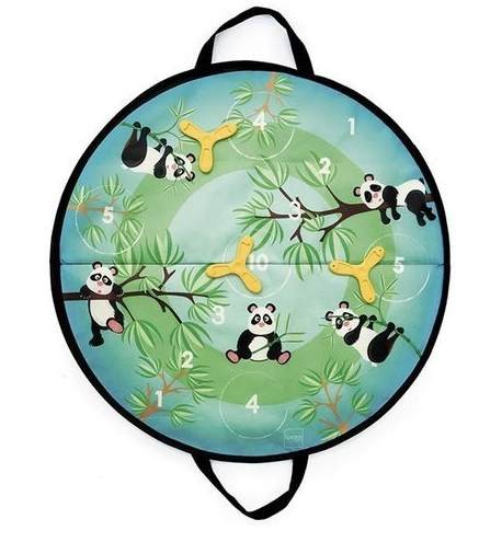 Magnetyczne rzutki z dyskami Scratch - panda
