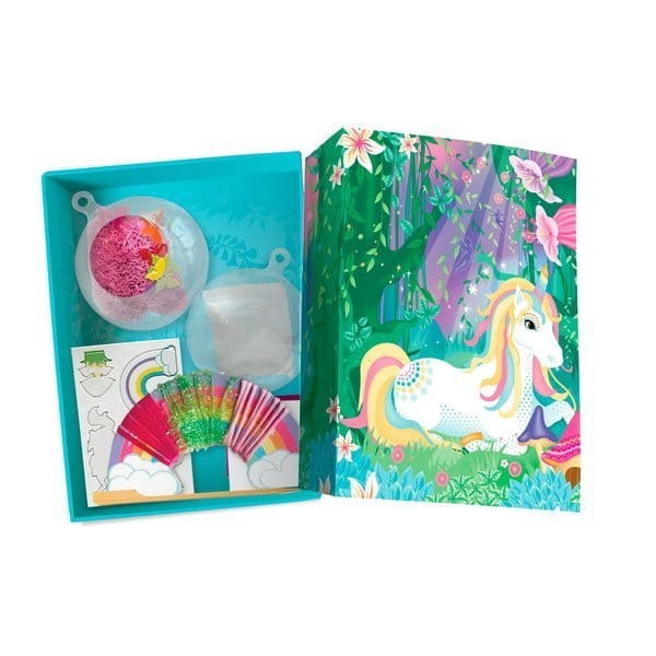 Zestaw artystyczny terrarium Box candiy - Jednorożec 1