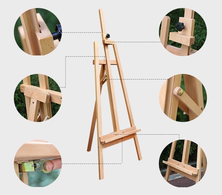 Sztaluga trójnóg bukowa DSM TS Stationery 2