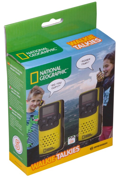 Zestaw 2 krótkofalówek walkie talkie Bresser National Geographic 1