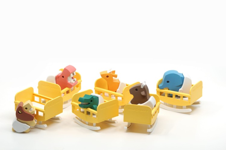 Seria Half-babies dzidzie zwierzątka Halftoys