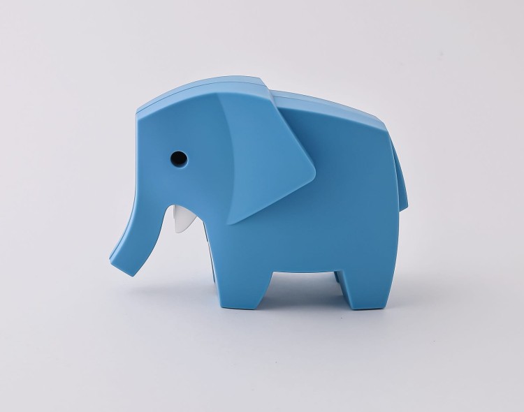 Słoń - układanka magnetyczna 3D z książeczką - Halftoys 2