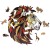 Drewniane puzzle konturowe 3D EWA Eco-Wood-Art - Lew