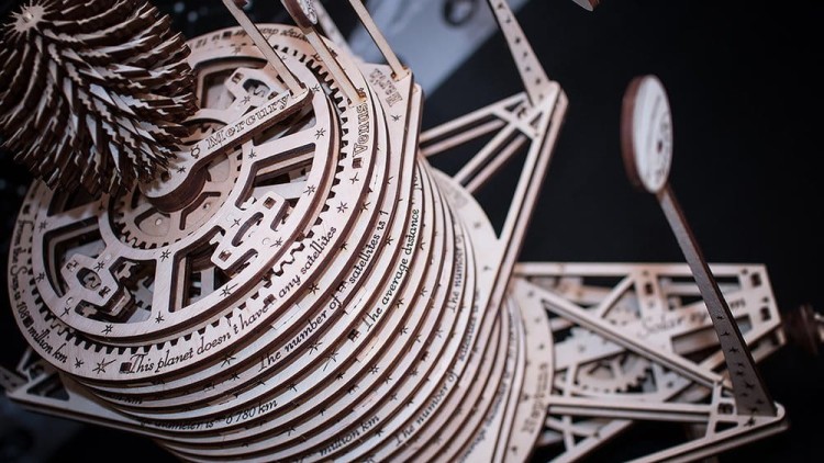 Planetarium - puzzle 3D - 534 elem. EWA Eco-Wood-Art 3