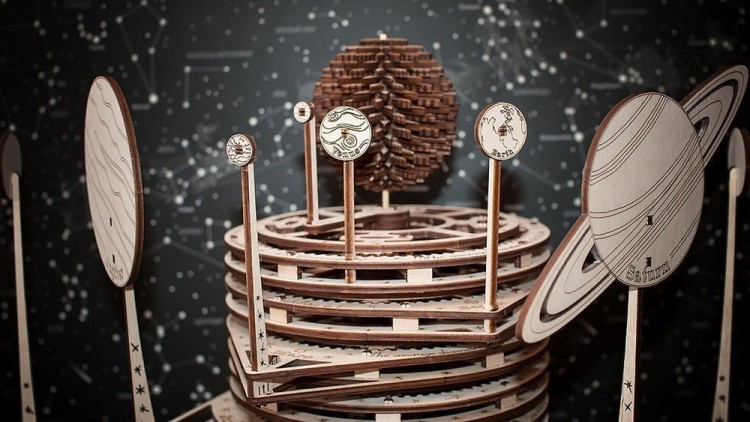 Planetarium - puzzle 3D - 534 elem. EWA Eco-Wood-Art 4