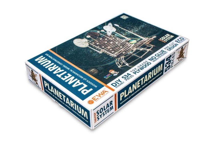 Planetarium - puzzle 3D - 534 elem. EWA Eco-Wood-Art 1