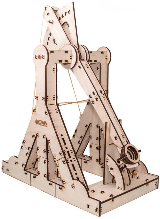 Katapulta trebusz - puzzle 3D - 94 elem. EWA Eco-Wood-Art