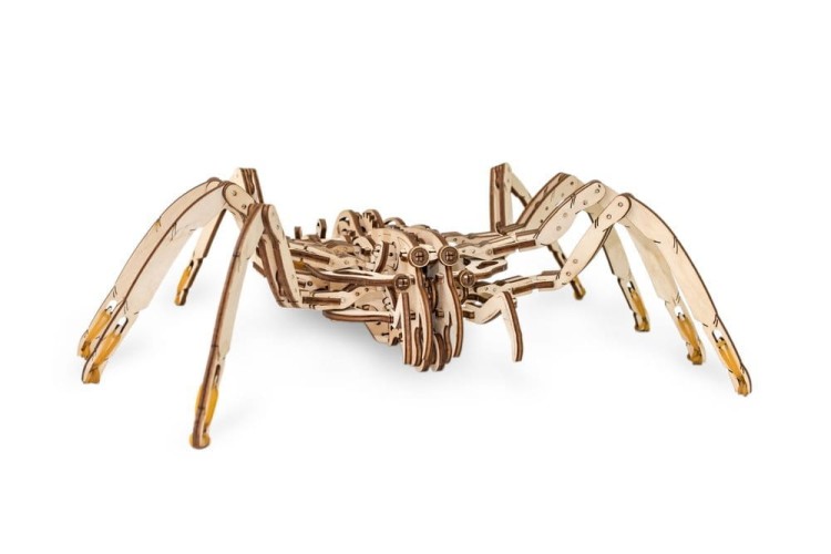 Mechaniczny pająk - puzzle 3D - 293 elem. EWA Eco-Wood-Art 2