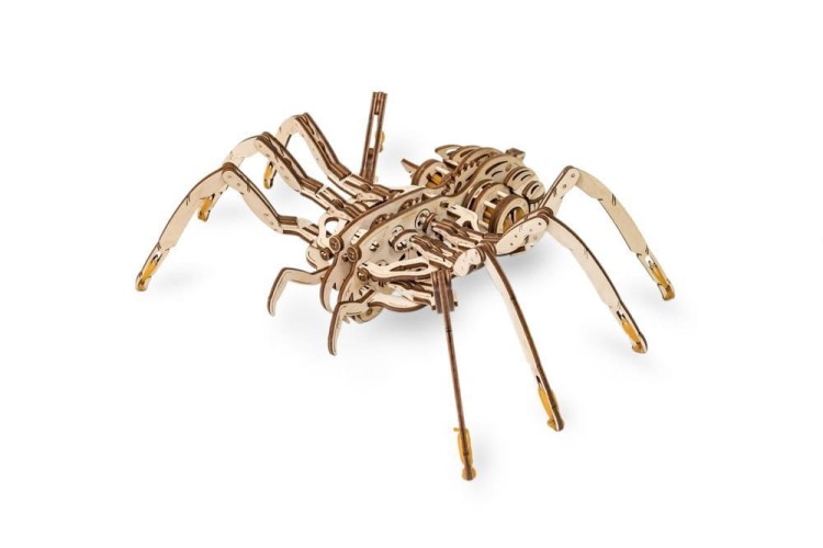 Mechaniczny pająk - puzzle 3D - 293 elem. EWA Eco-Wood-Art