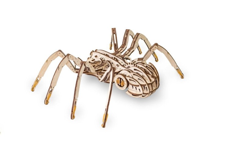 Mechaniczny pająk - puzzle 3D - 293 elem. EWA Eco-Wood-Art 3