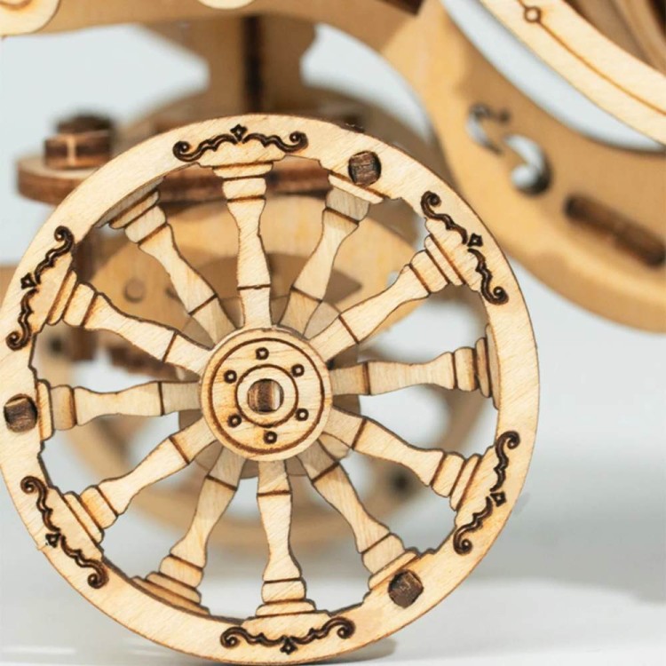 Kareta - puzzle 3D model DIY 182 elem. Robotime 4