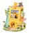 Koci domek drewniany mini domek DIY model 3D Robotime