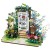 Tajemniczy ogród DIY drewniany model puzzle 3D Robotime