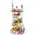 Kwiecisty domek w tubie - drewniany mini domek DIY model 3D Robotime 5