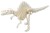 Duża figurka dinozaura - wykopalisko odcisk łapy Bones&more 5