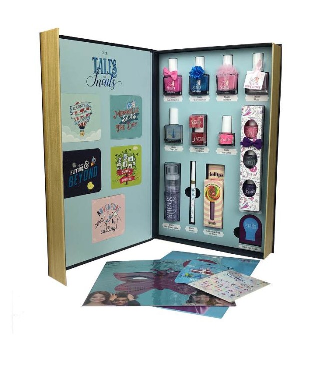 Zestaw prezentowy do paznokci i ciała dla dzieci Snails