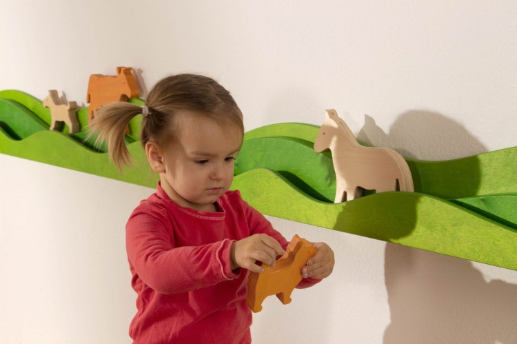 Drewniane zwierzątka domowe 5 sztuk Pilch 1