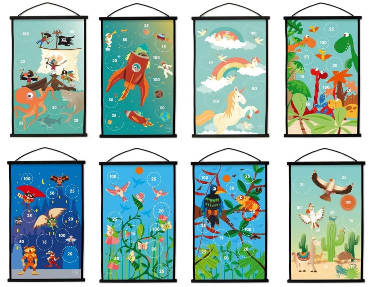 Rzutki Start to dart Scratch - wzory