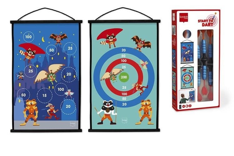 Rzutki Start to dart Scratch - Superbohater