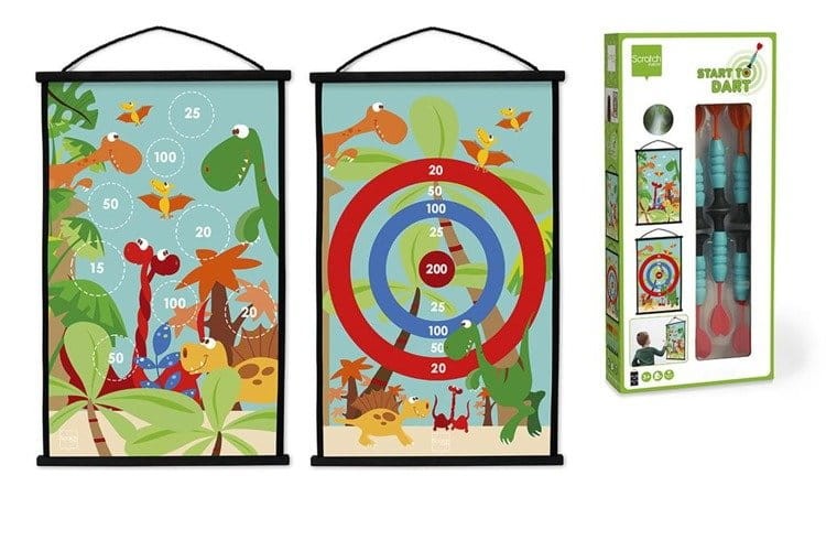 Rzutki Start to dart Scratch - Świat Dinozaurów