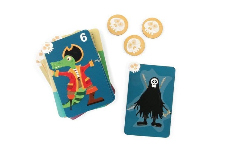 Gra karciana 4w1 Wyprawa Pirata Scratch