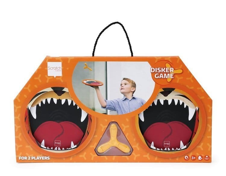 Paletki magnetyczne Rzucaj i łap Scratch - Tygrys