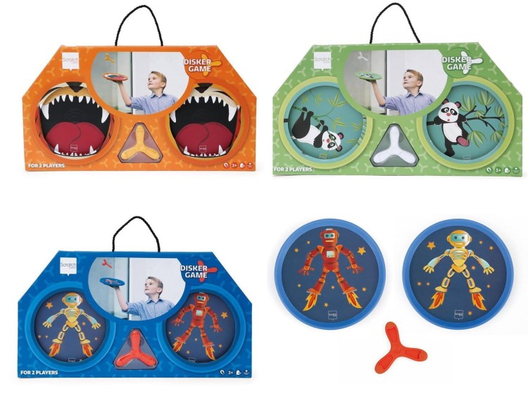 Paletki magnetyczne Rzucaj i łap Scratch