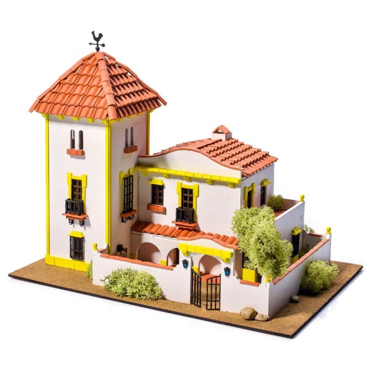 Dom Triana zestaw konstrukcyjny makieta z cegiełek Popular Domus