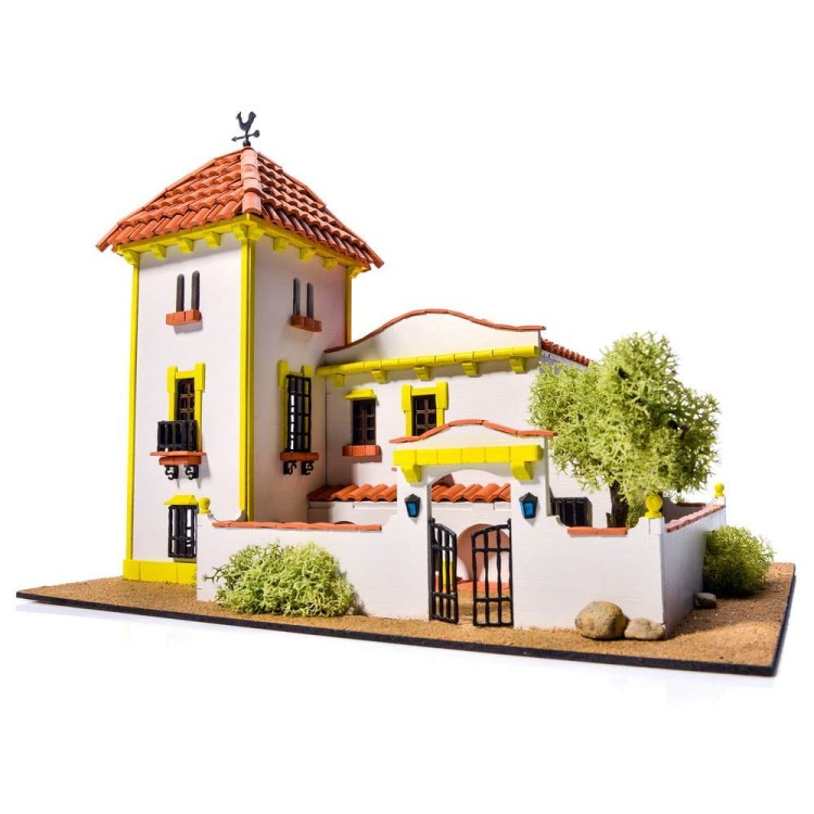 Dom Triana zestaw konstrukcyjny makieta z cegiełek Popular Domus 1