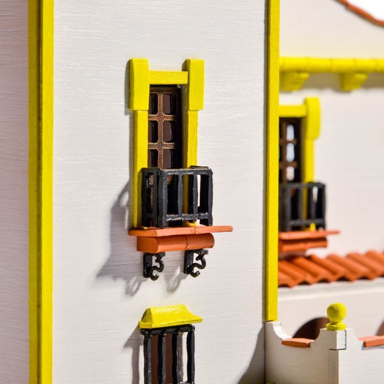 Dom Triana zestaw konstrukcyjny makieta z cegiełek Popular Domus 3