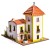 Dom Triana zestaw konstrukcyjny makieta z cegiełek Popular Domus 6