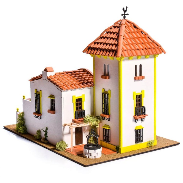 Dom Triana zestaw konstrukcyjny makieta z cegiełek Popular Domus 6