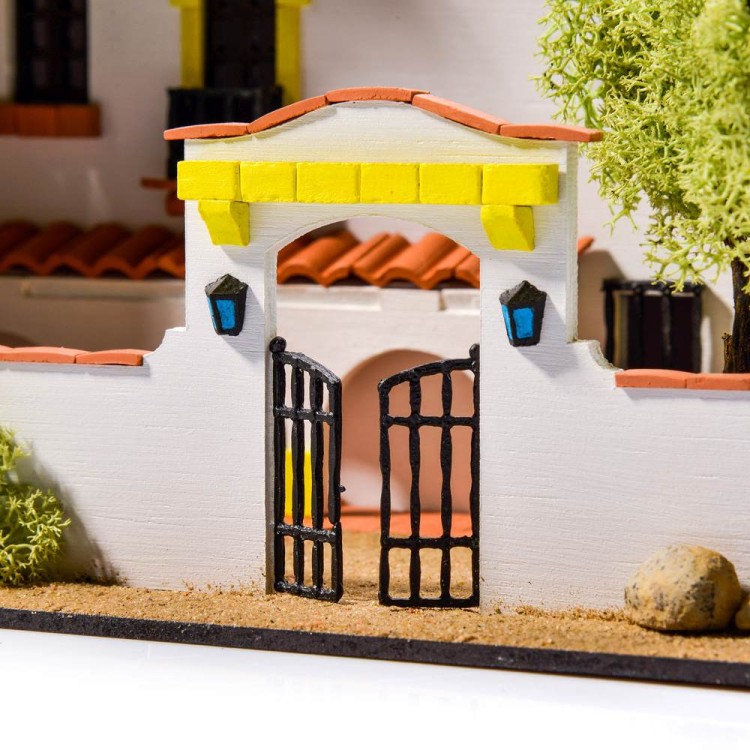 Dom Triana zestaw konstrukcyjny makieta z cegiełek Popular Domus 9